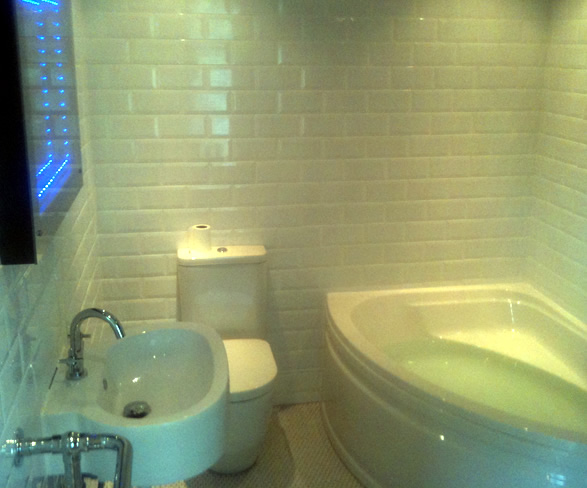 Belfast Brick Effect Bathroom